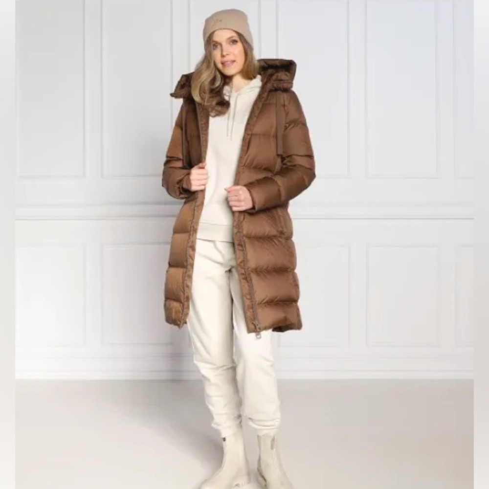 NWT Marc O' Polo Hooded Down Filled Puffer Coat size 42 (XL)